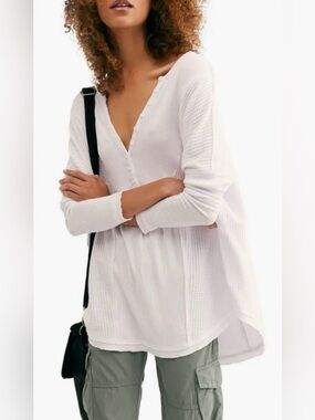 Free People Leo Henley Tee